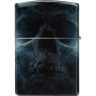 Зажигалка Zippo Compass Ghost, чёрная, зелёное свечение (48562)